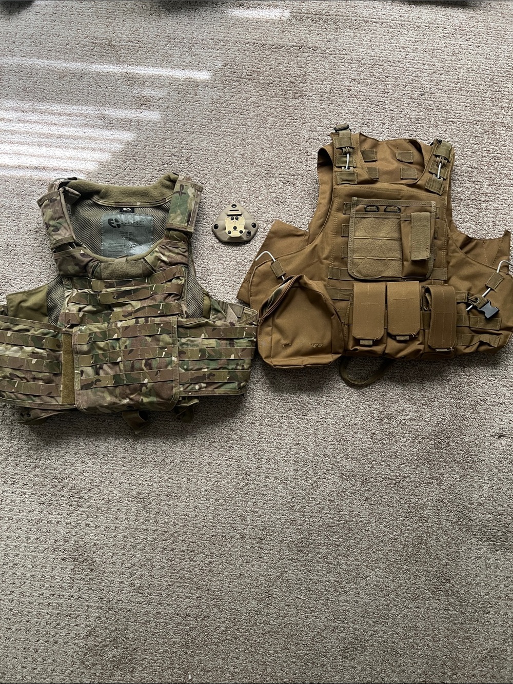 Plat3 carriers with Norotos 3 Hole Universal n v g Shroud